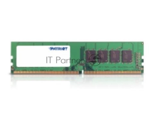 Модуль памяти Patriot DIMM DDR4 4Gb (pc-21300) 2666MHz PSD44G266682 Модуль памяти Patriot DIMM DDR4 4Gb (pc-21300) 2666MHz PSD44G266682