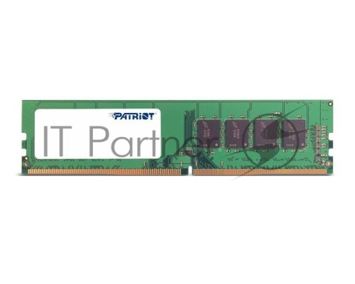 Модуль памяти Patriot DIMM DDR4 4Gb (pc-21300) 2666MHz PSD44G266682 Модуль памяти Patriot DIMM DDR4 4Gb (pc-21300) 2666MHz PSD44G266682