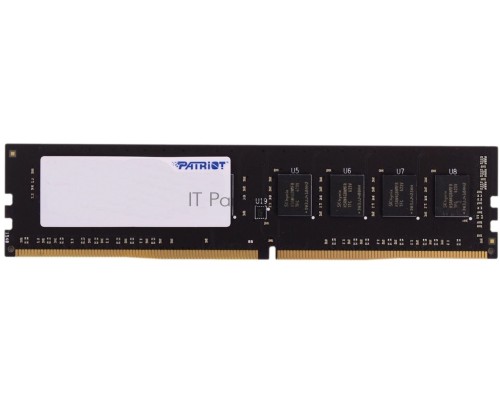 Модуль памяти Patriot DIMM DDR4 4Gb (pc-21300) 2666MHz PSD44G266682 Модуль памяти Patriot DIMM DDR4 4Gb (pc-21300) 2666MHz PSD44G266682