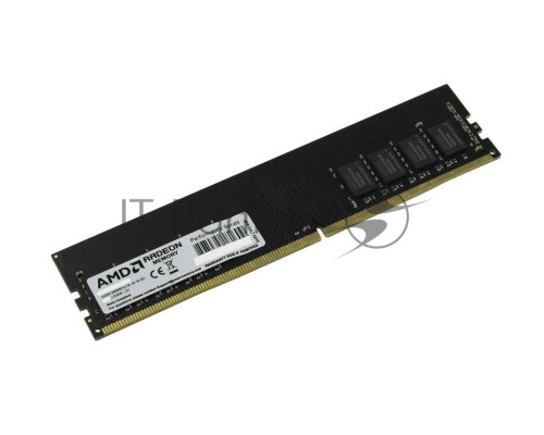 Оперативная память AMD 16GB DDR4 2666MHz DIMM R7 Performance Series Black R7416G2606U2S-UO Non-ECC, CL16, 1.2V, Bulk