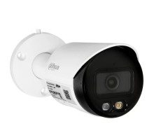 DAHUA DH-IPC-HFW2249SP-S-IL-0360B Уличная цилиндрическая IP-видеокамера SmartDualLight 2Мп, 1/2.8” CMOS, объектив 3.6мм, видеоаналитика, микрофон, ИК 30м, LED 30м, IP67, металл