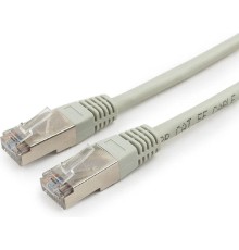 Cablexpert Патч-корд PP22-3m 1000G FTP 4 пары cat5E CCA molded 3м серый RJ-45 (m)-RJ-45 (m)