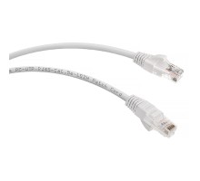 Cabeus PC-UTP-RJ45-Cat.5e-1m-WH-LSZH Патч-корд U/UTP, категория 5е, 2xRJ45/8p8c, неэкранированный, белый, LSZH, 1м