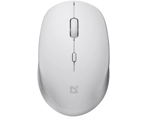 [Мышь] Defender Auris MB-027 { Беспроводная оптическая мышь,белый,4D,800-1600dpi,бесшумн } [52028]