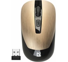 Defender Wave MM-995 { Беспроводная оптическая мышь,бронза,4D,800-1600dpi,бесшумн } [52992]