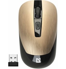 Defender Wave MM-995 { Беспроводная оптическая мышь,бронза,4D,800-1600dpi,бесшумн } [52992]