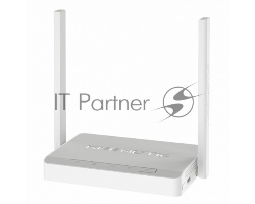 Роутер беспроводной Keenetic DSL (KN-2010) с модемом VDSL2/ADSL2+, Mesh Wi-Fi N300, 4-портовым Smart-коммутатором и портом USBИнтернет-центр