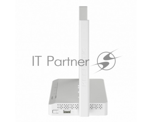 Роутер беспроводной Keenetic DSL (KN-2010) с модемом VDSL2/ADSL2+, Mesh Wi-Fi N300, 4-портовым Smart-коммутатором и портом USBИнтернет-центр