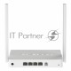 Роутер беспроводной Keenetic DSL (KN-2010) с модемом VDSL2/ADSL2+, Mesh Wi-Fi N300, 4-портовым Smart-коммутатором и портом USBИнтернет-центр
