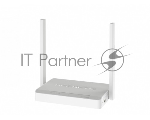 Роутер беспроводной Keenetic DSL (KN-2010) с модемом VDSL2/ADSL2+, Mesh Wi-Fi N300, 4-портовым Smart-коммутатором и портом USBИнтернет-центр