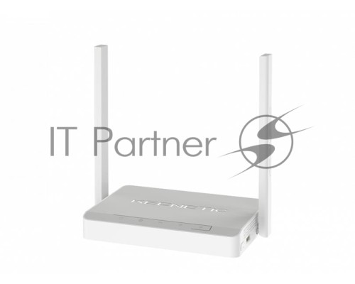 Роутер беспроводной Keenetic DSL (KN-2010) с модемом VDSL2/ADSL2+, Mesh Wi-Fi N300, 4-портовым Smart-коммутатором и портом USBИнтернет-центр