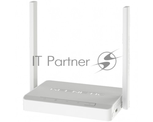 Роутер беспроводной Keenetic DSL (KN-2010) с модемом VDSL2/ADSL2+, Mesh Wi-Fi N300, 4-портовым Smart-коммутатором и портом USBИнтернет-центр