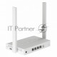 Роутер беспроводной Keenetic DSL (KN-2010) с модемом VDSL2/ADSL2+, Mesh Wi-Fi N300, 4-портовым Smart-коммутатором и портом USBИнтернет-центр
