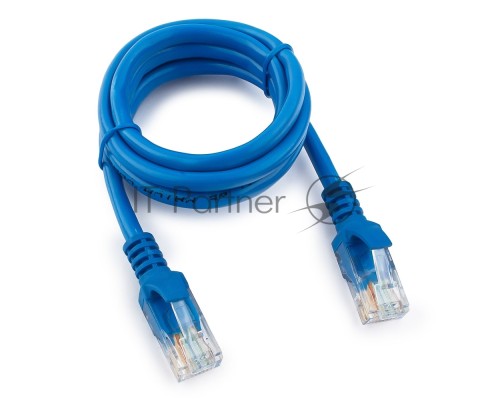 Патч-корд медный UTP Cablexpert PP10-1M/B кат.5e, 1м, литой, многожильный (синий) Патч-корд медный UTP Cablexpert PP10-1M/B кат.5e, 1м, литой, многожильный (синий)