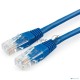 Патч-корд медный UTP Cablexpert PP10-1M/B кат.5e, 1м, литой, многожильный (синий)
