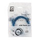 Патч-корд медный UTP Cablexpert PP10-1M/B кат.5e, 1м, литой, многожильный (синий)