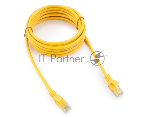 Патч-корд медный UTP Cablexpert PP10-3M/Y кат.5e, 3м, литой, многожильный (жёлтый) Патч-корд медный UTP Cablexpert PP10-3M/Y кат.5e, 3м, литой, многожильный (жёлтый)