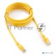 Патч-корд медный UTP Cablexpert PP10-3M/Y кат.5e, 3м, литой, многожильный (жёлтый)