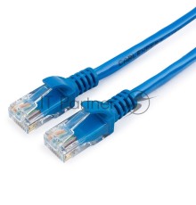 Патч-корд UTP Cablexpert PP12-10M/B кат.5e, 10м, литой, многожильный (синий)