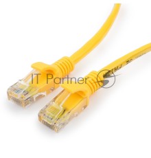Патч-корд UTP Cablexpert PP12-15M/Y кат.5e, 15м, литой, многожильный (жёлтый)