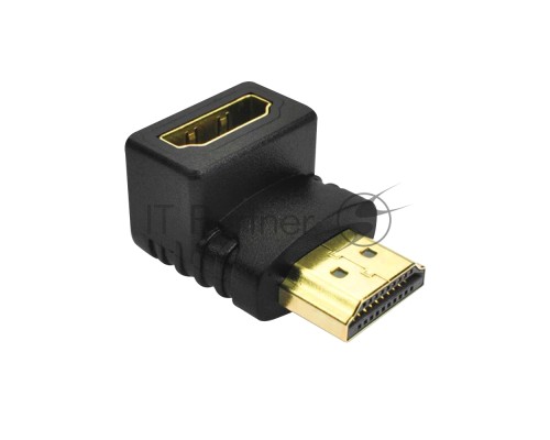 Переходник Greenconnect HDMI-HDMI 19M / 19F верхний угол, (GCR-CV304) Переходник Greenconnect HDMI-HDMI 19M / 19F верхний угол, (GCR-CV304)