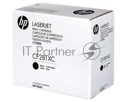 Контрактный Тонер Картридж HP 81X CF281XC черный для HP LJ Pro M630z/f/h M605dh/n/x