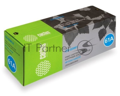 Картридж лазерный Cactus CS-Q3960AR черный (5000стр.) для HP LJ 2550/2550L/2550LN/2550N
