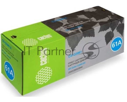 Картридж лазерный Cactus CS-Q3962AR желтый (4000стр.) для HP LJ 2550/2550L/2550LN/2550N