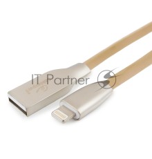 Кабель Cablexpert для Apple CC-G-APUSB01Gd-1M, AM/Lightning, серия Gold, длина 1м, золотой, блистер
