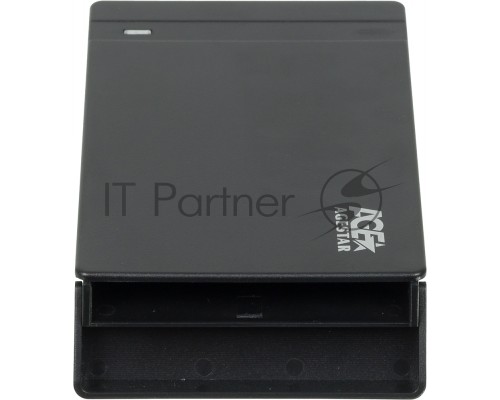 Внешний корпус для HDD AgeStar 3UB2P3 SATA III пластик черный 2.5