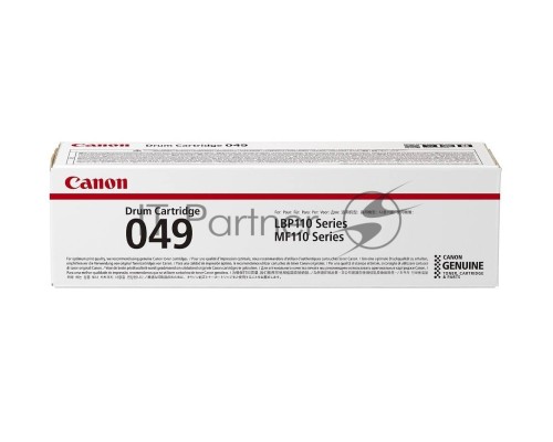Фотобарабан Canon 049 дляLBP112/LBP113W. Чёрный. 12 000 страниц.