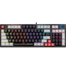 Defender Механическая клавиатура Hawk GK-418 RU,радужн,97кн,1,5м,крас.свитч [45418]
