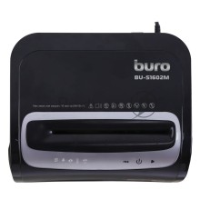 Шредер Buro Office BU-S1602M (секр.P-5)/фрагменты/16лист./30лтр./пл.карты/CD