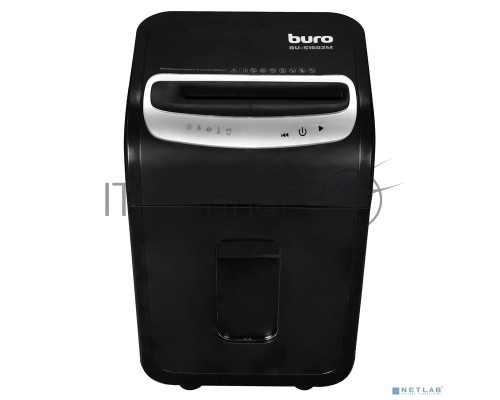 Шредер Buro Office BU-S1602M (секр.P-5)/фрагменты/16лист./30лтр./пл.карты/CD