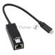 Кабель-адаптер 5bites UA3C-45-07BK   USB3.1 / RJ45 1G / BLACK