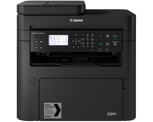 МФУ лазерный Canon i-SENSYS MF264dw (2925C016/5938C017/C019),  А4, ч/б, печ. 28 стр/мин., скан. до 20 стр/мин (ч/б) 15 стр/мин (цвет), 1200 x 1200 dpi (принтер) 600x600dpi (сканер), USB, RJ-45, Wi-Fi