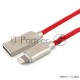 Кабель USB Cablexpert для Apple CC-P-APUSB02R-1M, MFI, AM/Lightning, серия Platinum, длина 1м, красный, блистер