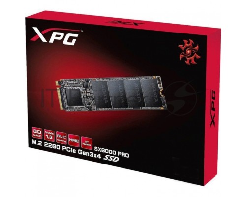 Накопитель SSD 512GB ADATA XPG SX6000 Lite, M.2 2280, PCI-E 3x4, [R/W - 1800/1200 MB/s] 3D-NAND TLC