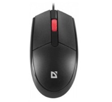 Defender Delta MM-523 { Проводная оптическая мышь,черн,3D,бесшумная,1,8м } [52523]