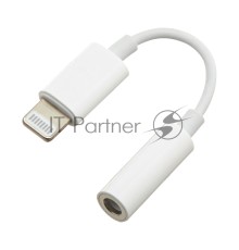 Переходник USB Cablexpert CCA-LM3.5F-01-W, Lightning/Jack3.5F, белый