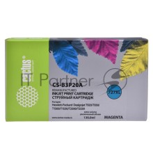 Картридж струйный Cactus CS-B3P20A №727 пурпурный (130 мл) для HP DJ T920/T1500/T2530