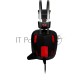 Гарнитура REDRAGON  игровая Lagopasmutus 2 красный + черный, кабель 2 м. 75165
