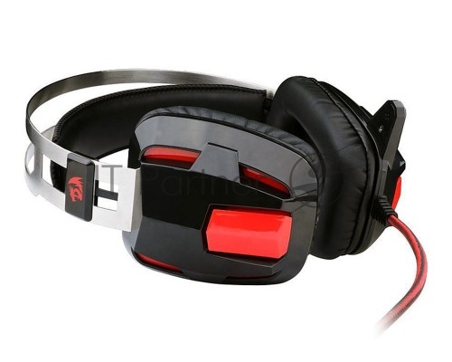 Гарнитура REDRAGON  игровая Lagopasmutus 2 красный + черный, кабель 2 м. 75165