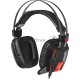 Гарнитура REDRAGON  игровая Lagopasmutus 2 красный + черный, кабель 2 м. 75165