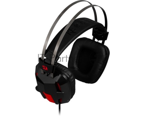 Гарнитура REDRAGON  игровая Lagopasmutus 2 красный + черный, кабель 2 м. 75165