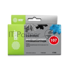 Картридж струйный Cactus CS-PFI107C синий (130мл) для Canon IP iPF670/iPF680/iPF685/iPF770/iPF780/iPF785/
