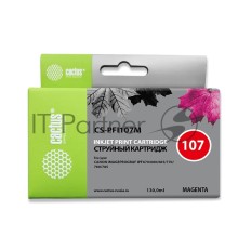 Картридж струйный Cactus CS-PFI107M пурпурный (130мл) для Canon IP iPF670/iPF680/iPF685/iPF770/iPF780/iPF785/