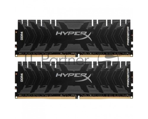 Модуль памяти Kingston DIMM DDR4 32Gb PC28800, 3600Mhz, XMP HyperX Predator CL17 (Kit of 2) (HX436C17PB3K2/32) (retail)