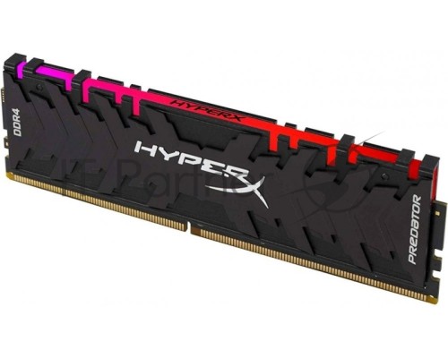 Модуль памяти Kingston DIMM DDR4 32Gb PC24000, 3000Mhz, XMP HyperX Predator RGB (Kit of 2), CL15 (HX430C15PB3AK2/32) (retail)
