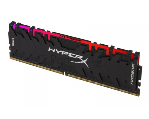 Модуль памяти Kingston DIMM DDR4 32Gb PC24000, 3000Mhz, XMP HyperX Predator RGB (Kit of 2), CL15 (HX430C15PB3AK2/32) (retail)